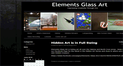 Desktop Screenshot of elementsglassart.com